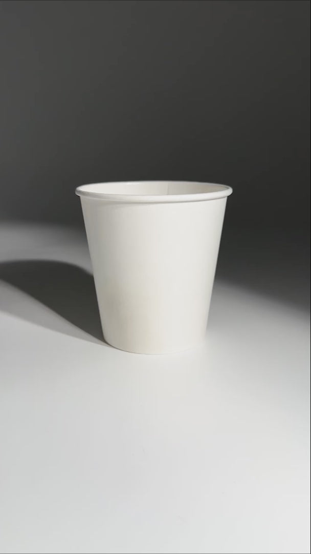 video detalles vaso papel 10 oz maha