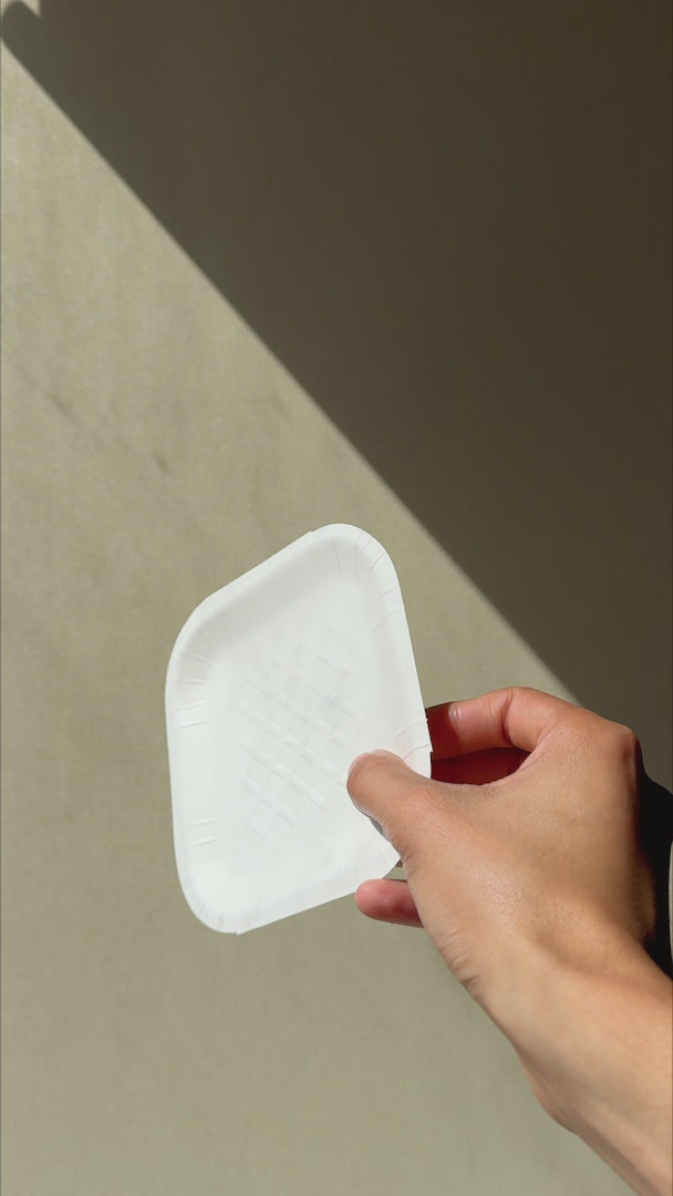 Cargar vídeo: video detalles plato desechable maha