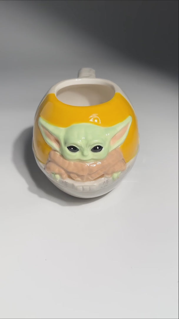 video detalles taza 3d maha