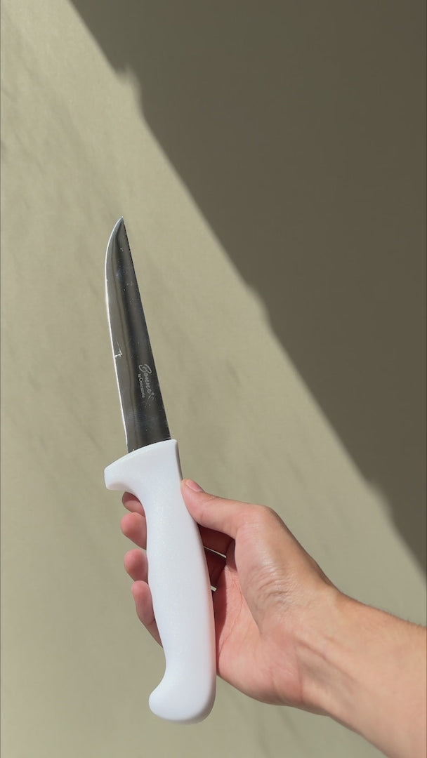 video detalles cuchillo para chef maha