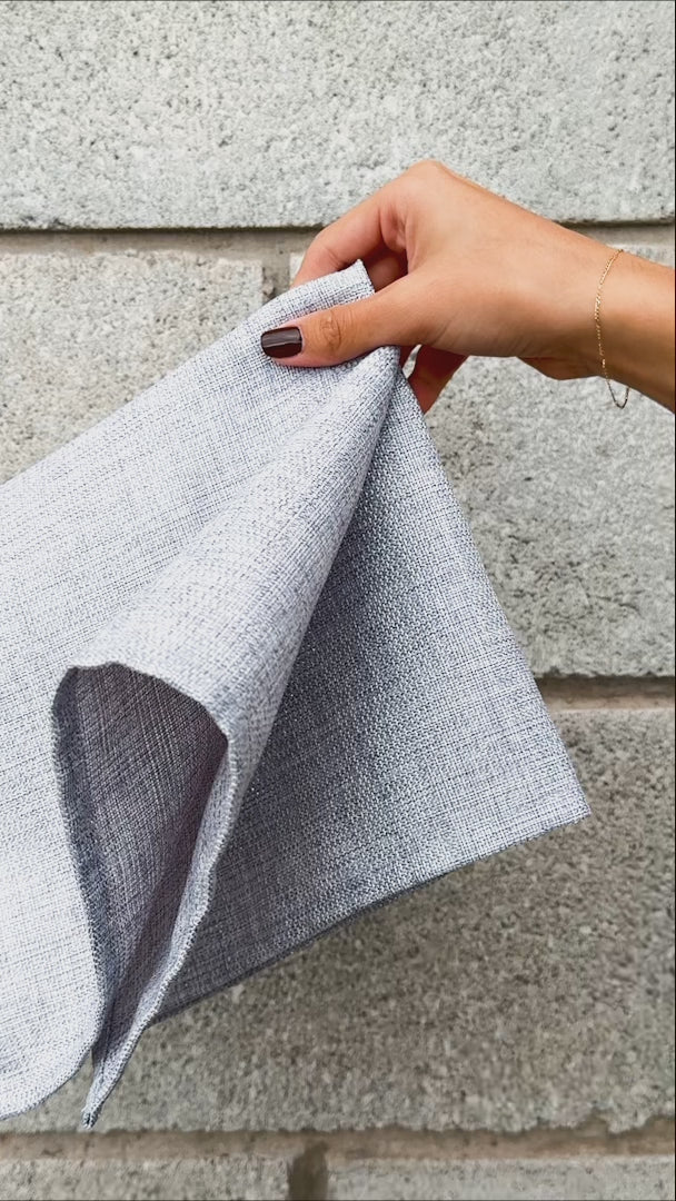 video detalles servilletas de tela maha