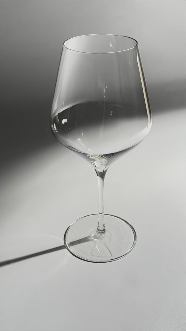 video detalles copa de vidrio maha