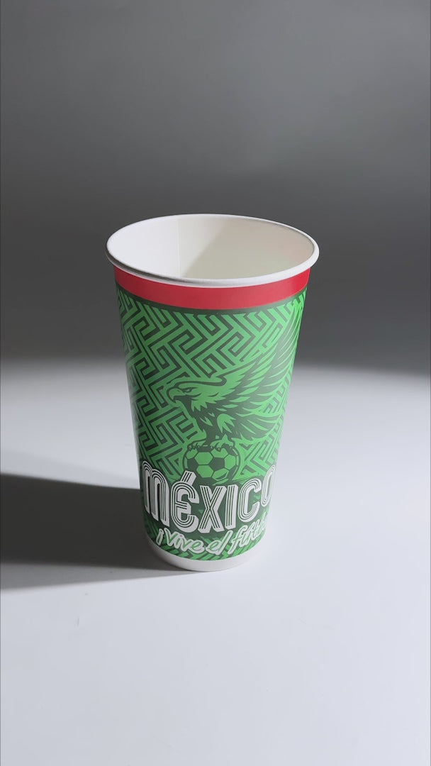 video detalles vaso desechable mundial maha