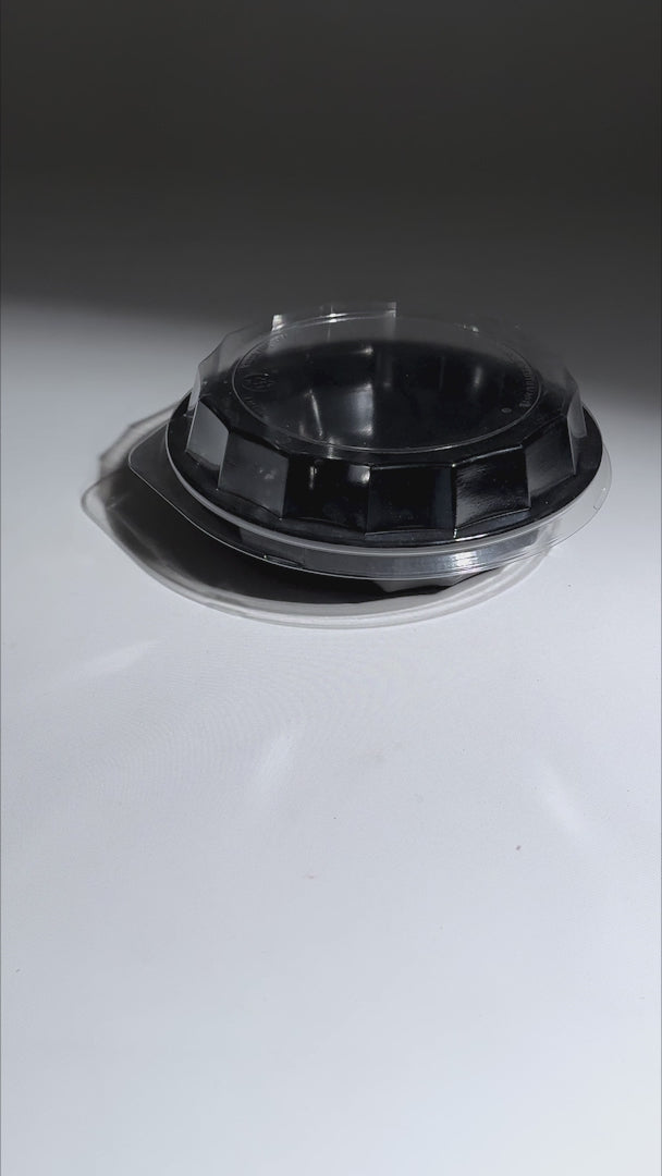 video detalles contenedor desechable maha