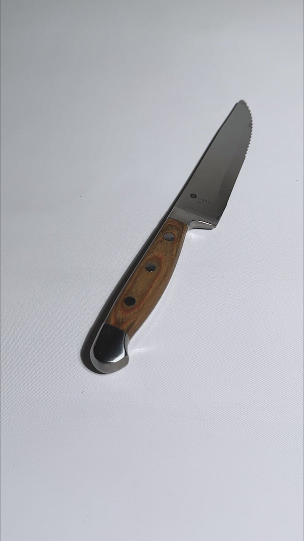 video detalles cuchillo de sierra maha