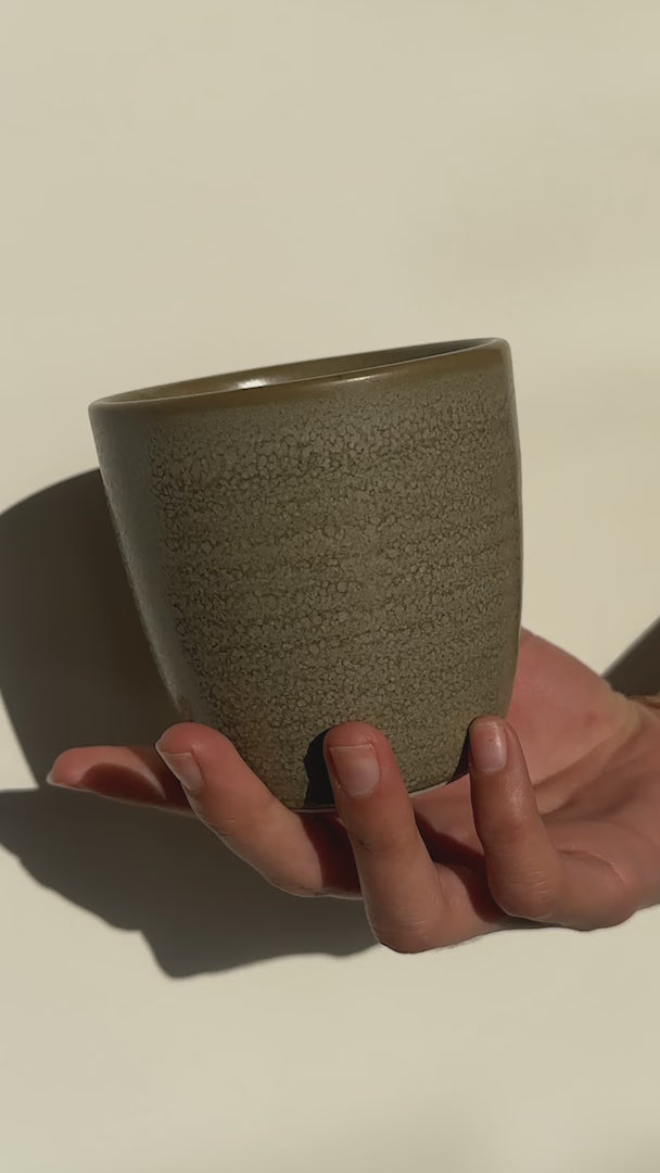 video detalles taza para café maha
