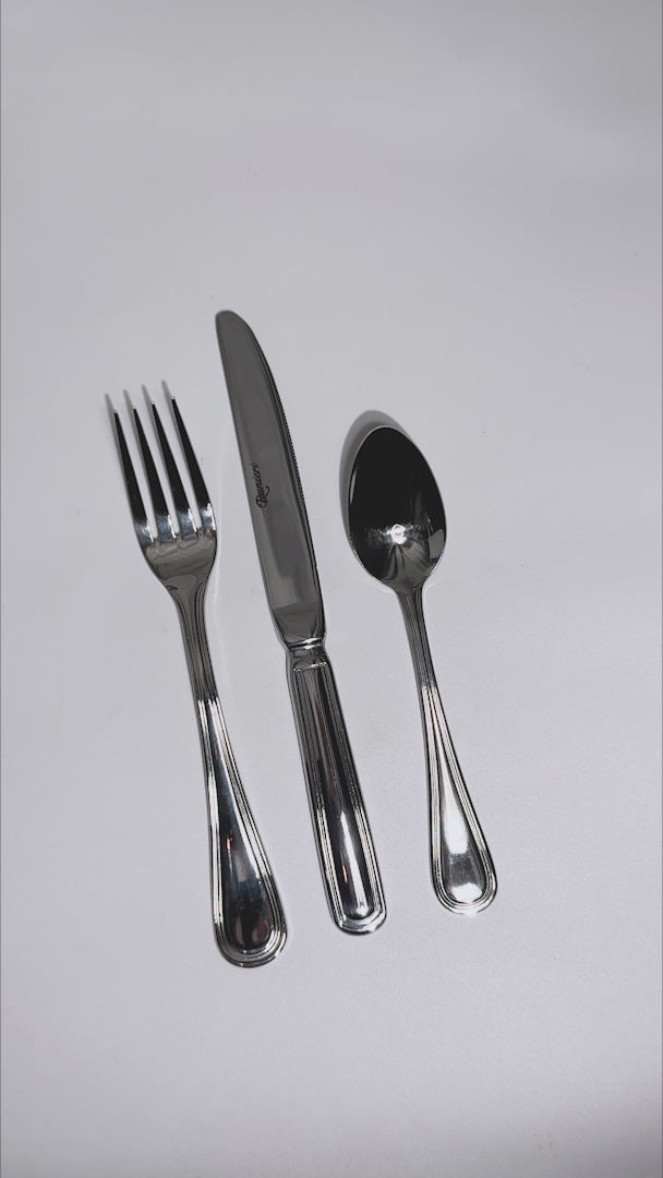 video detalles cuchillo de mesa maha