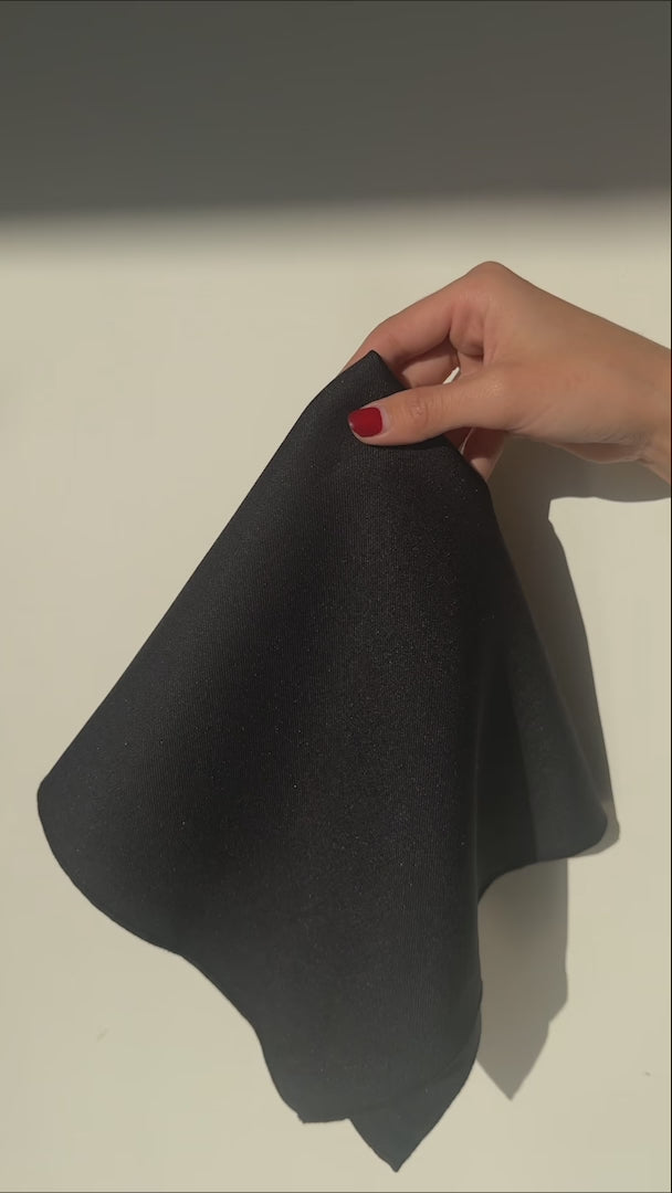 video detalles servilletas de tela maha