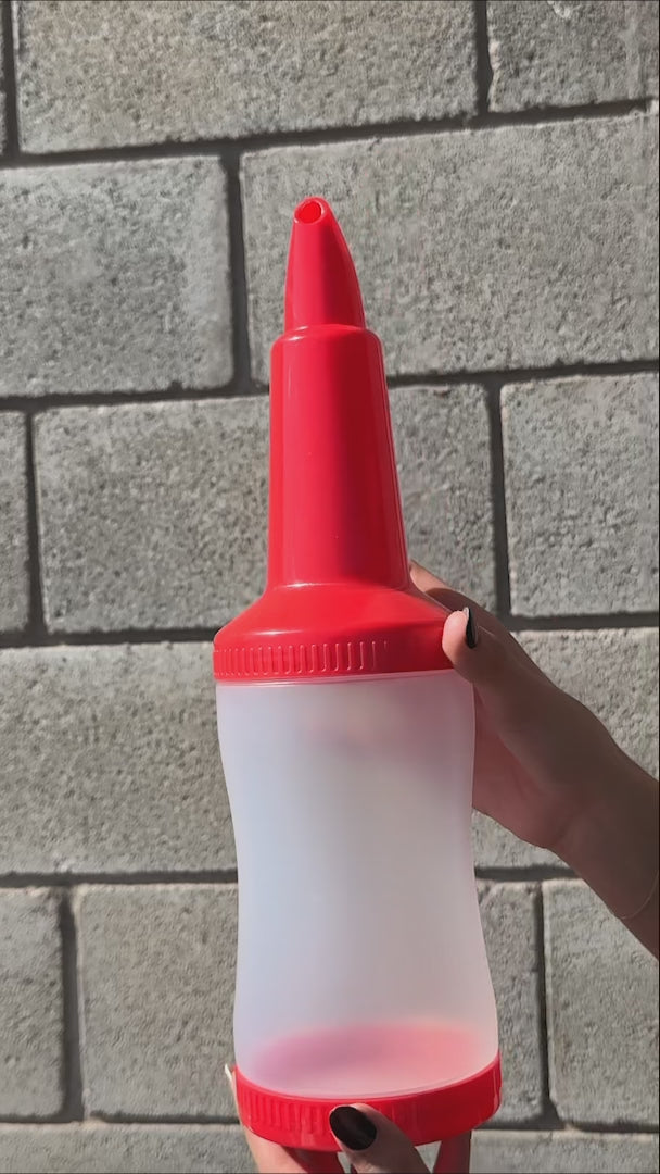 video detalles botella de plastico maha