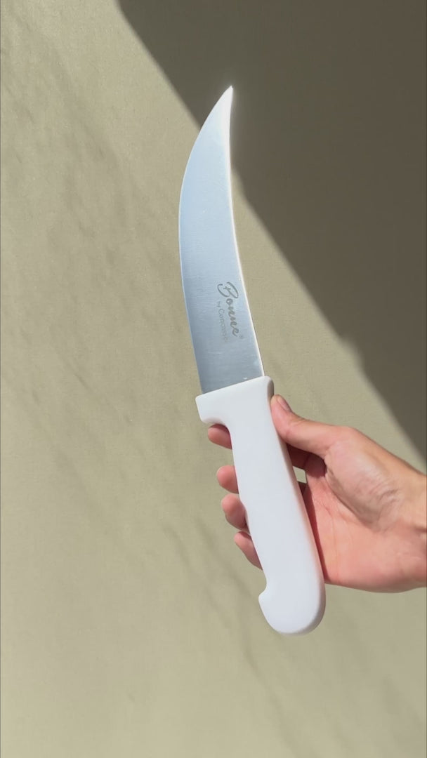 video detalles cuchillo profesional para chef maha