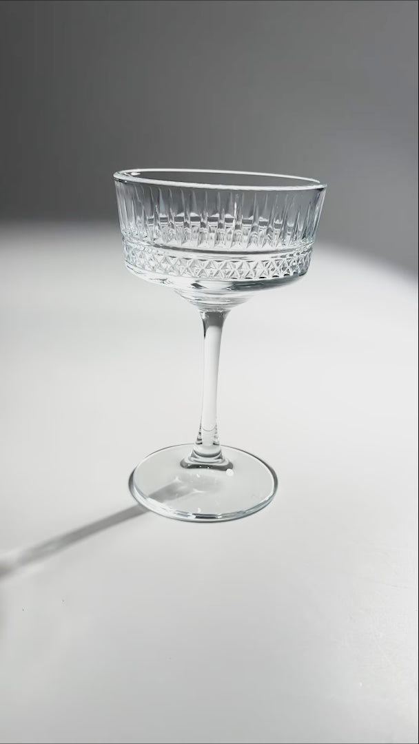 Copa champagne vidrio transparente Elysia 260 ml