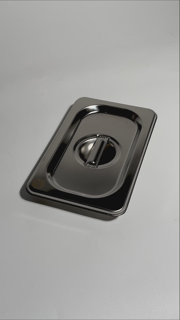 video detalles tapa de acero inoxidable maha