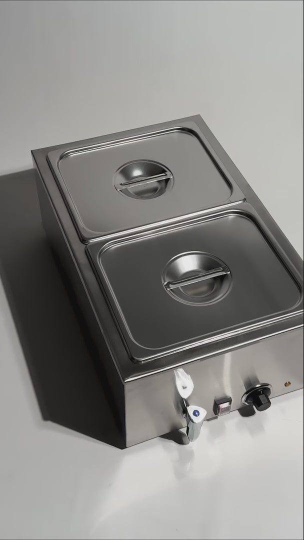 Cargar vídeo: video detalles chafer eléctrico maha