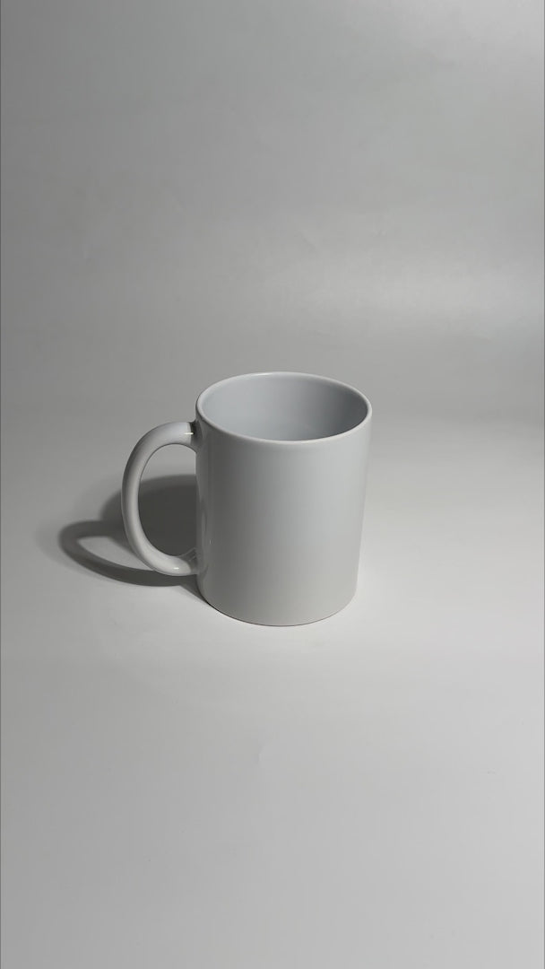 Video de taza personalizable con recubrimiento para sublimar