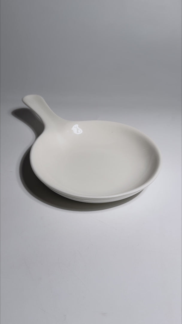 Cargar vídeo: Sartén de porcelana blanco Optiva 16 cm