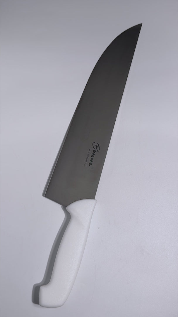 video detalles cuchillo para carniceria maha