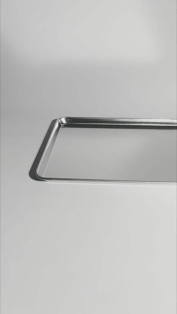 video detalles charola de aluminio maha