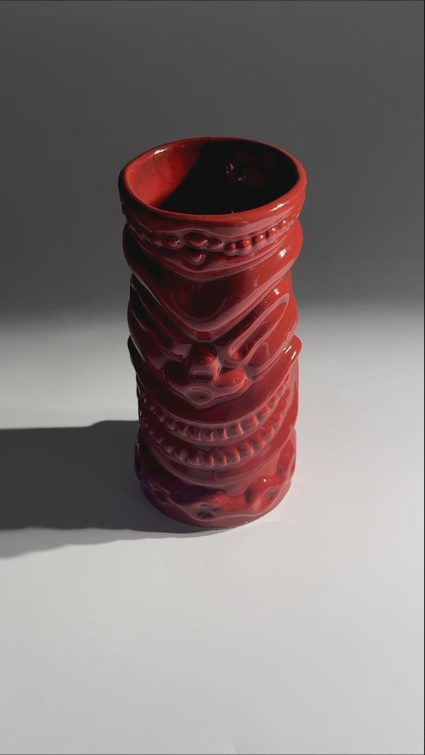 video detalles vaso de ceramica maha