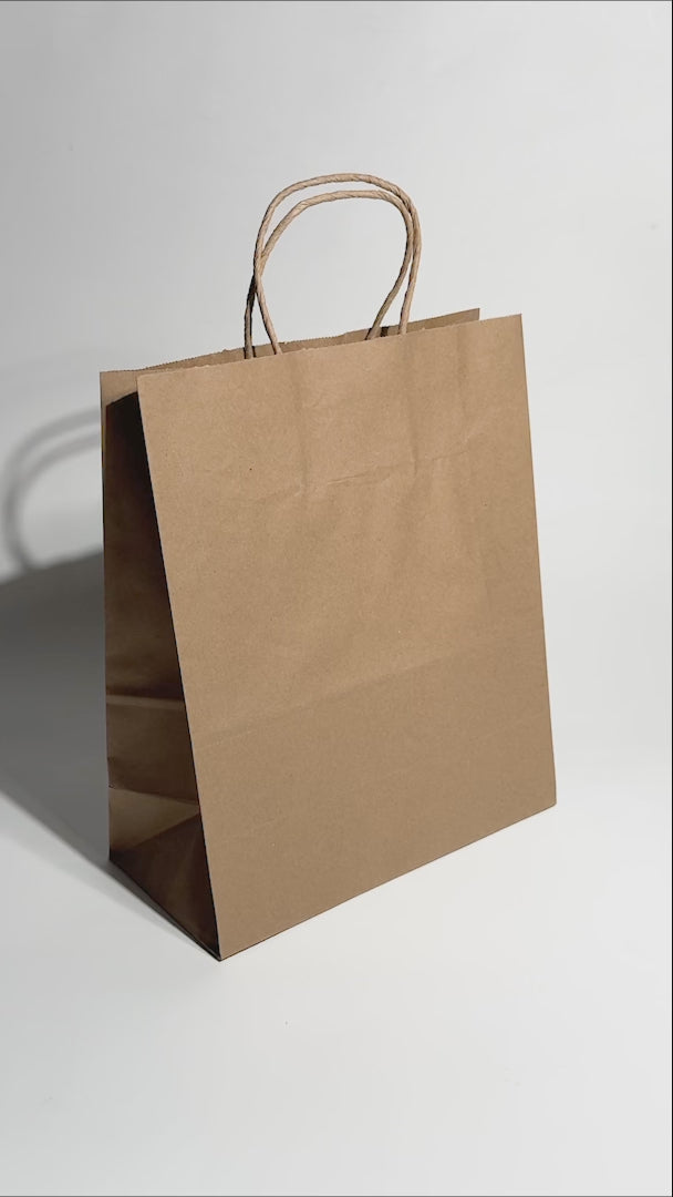 Cargar vídeo: video detalles bolsa de papel kraft maha