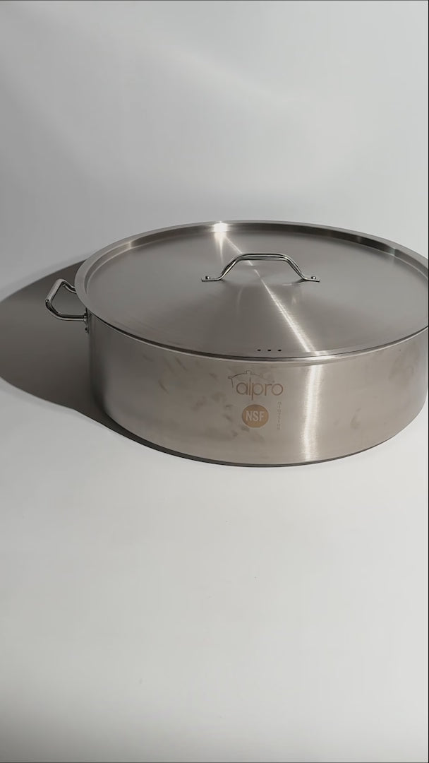 video detalles budinera de acero inoxidable maha