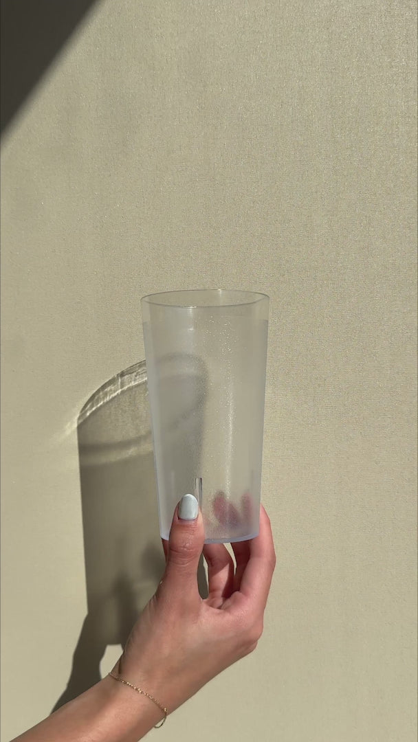 Cargar vídeo: Vaso de plástico policarbonato transparente para restaurante y bar 473 ml