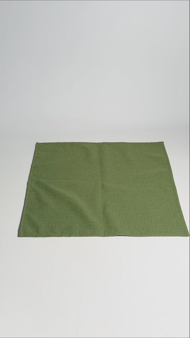 video detalles servilleta de tela maha