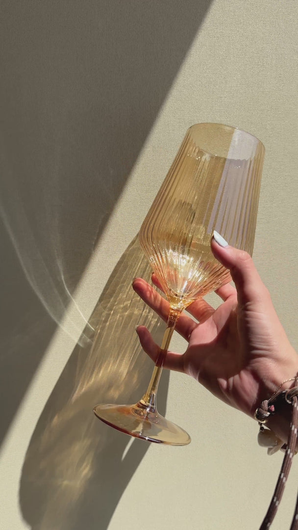 video detalles copas de cristal maha