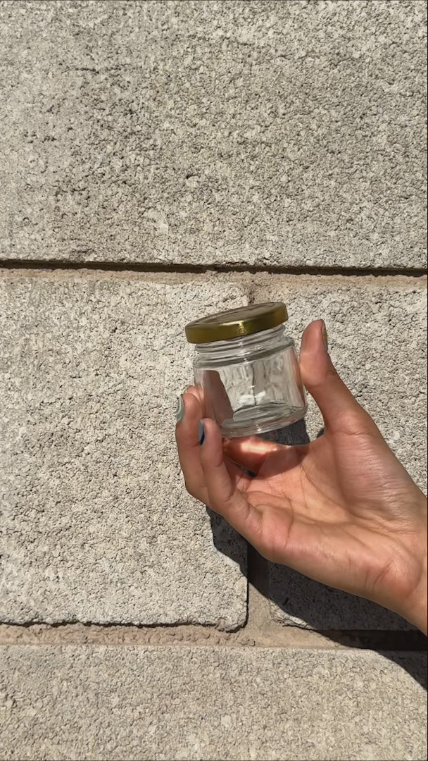 video detalles frascos de vidrio maha