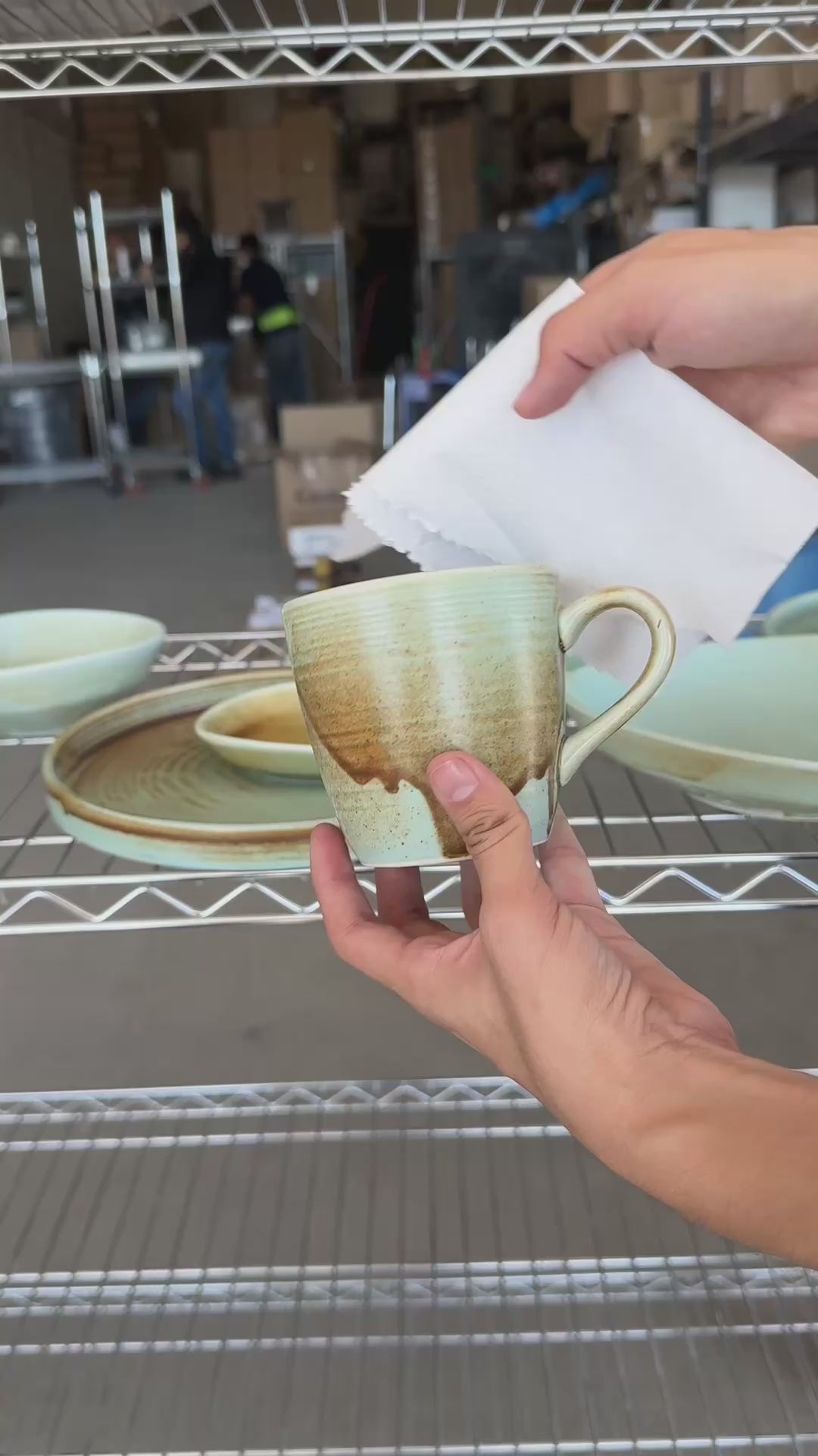 Platos de porcelana para restaurante o cafeterías vajilla CORAL