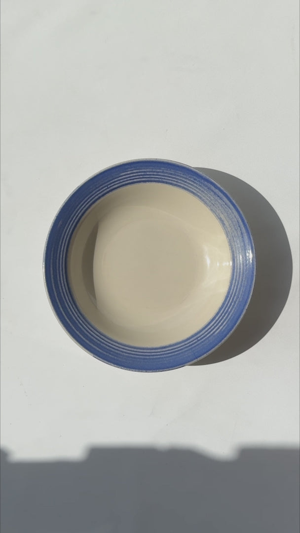 Video del plato sopero de cerámica azul México Lindo Ø 21 cm, 380 ml