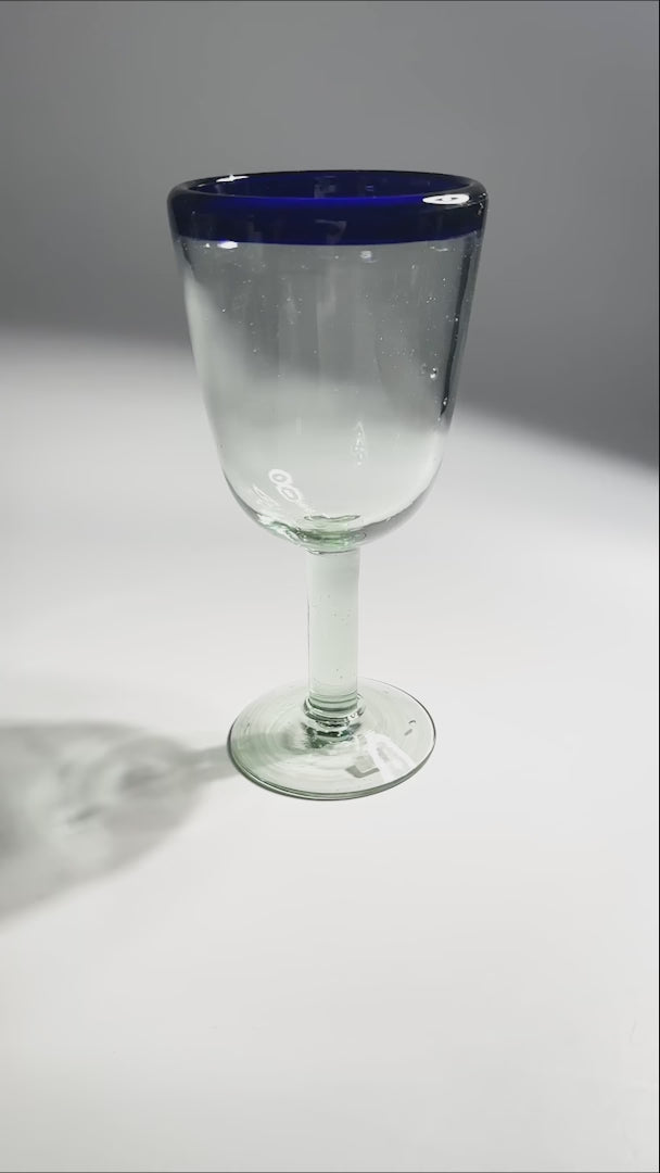 Copa para agua de vidrio soplado transparente Santino San Miguel 300 ml