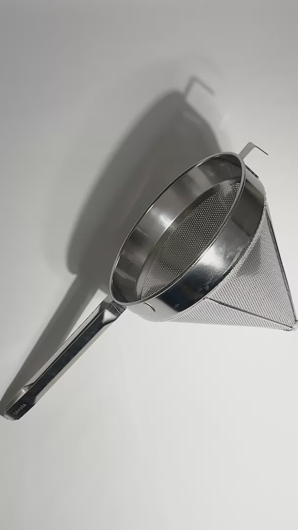 video detalles colador chino maha