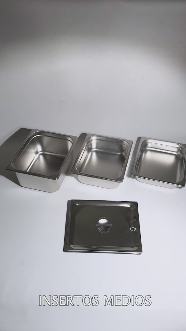 video detalles insertos de acero inoxidable maha