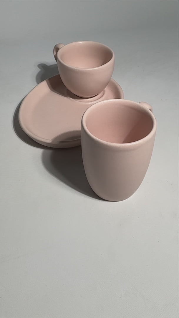 video detalles taza para cafe maha