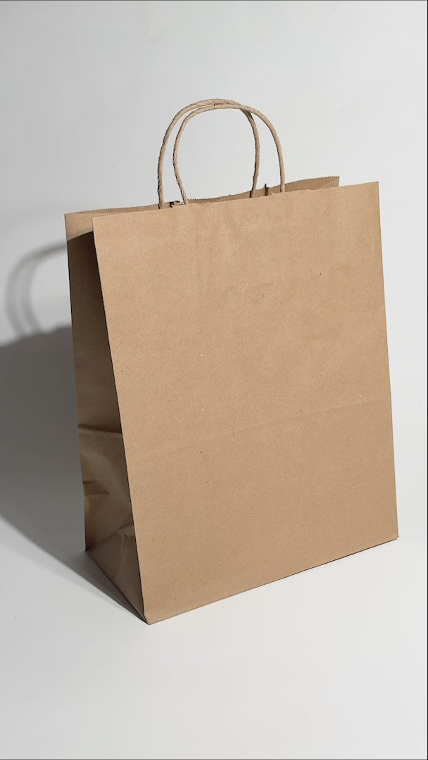 video detalles bolsa de papel kraft maha