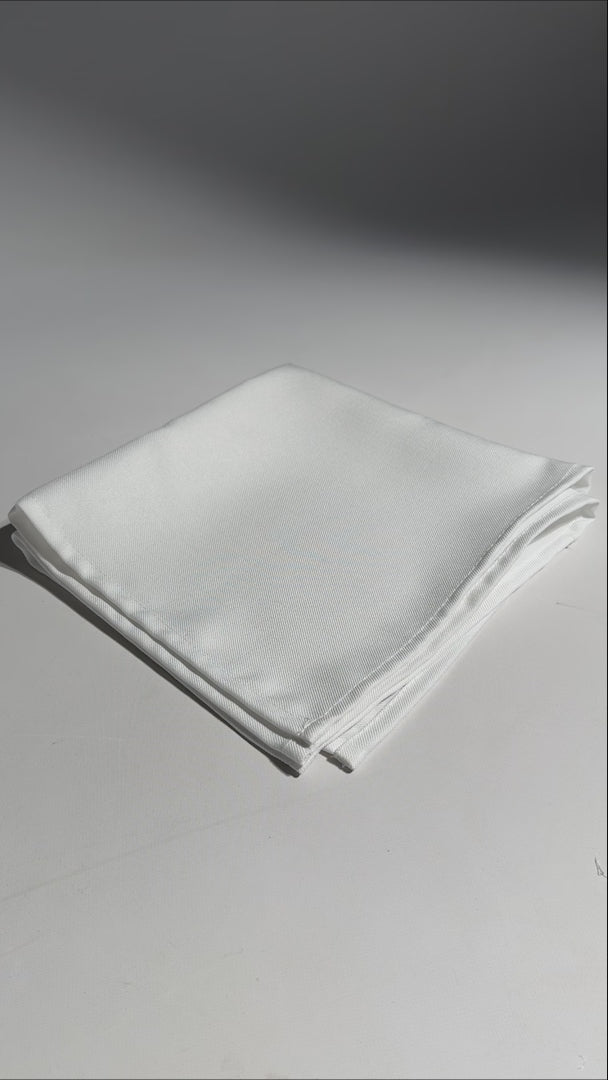 video detalles servilleta de tela maha