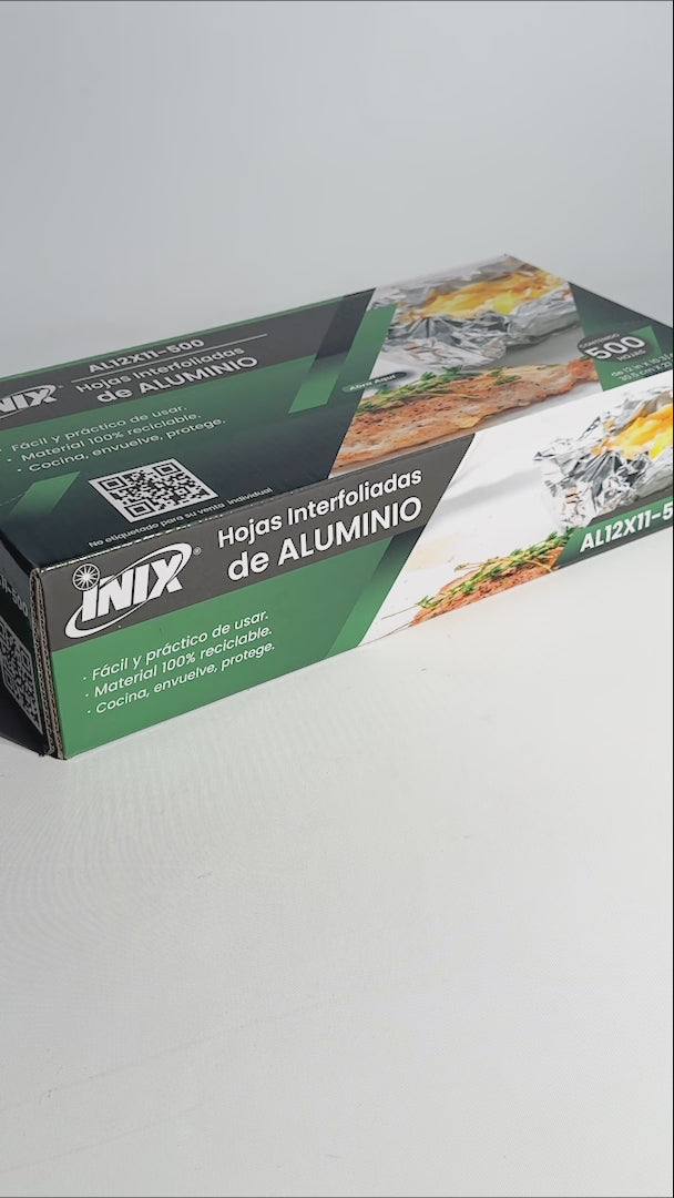 video detalles papel aluminio maha