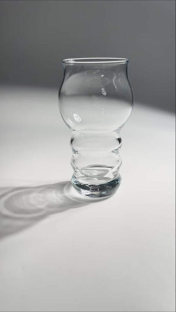 Vaso de vidrio transparente para cerveza Ale 435 ml