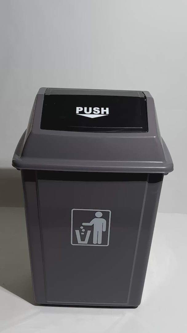 video detalles bote de basura maha