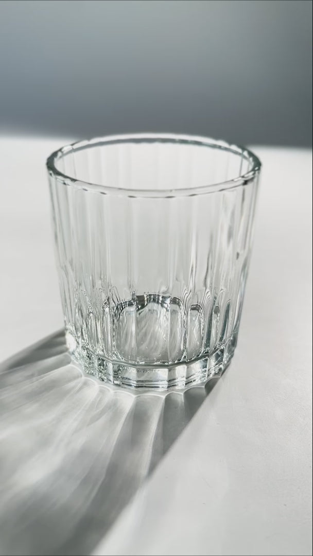 video detalles vaso cristal margaret maha