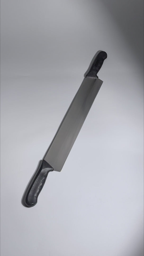 video detalles cuchillo de cocina maha