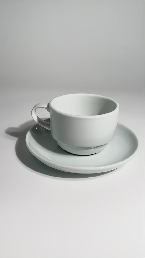 Cargar vídeo: video taza porcelana blanco ent maha
