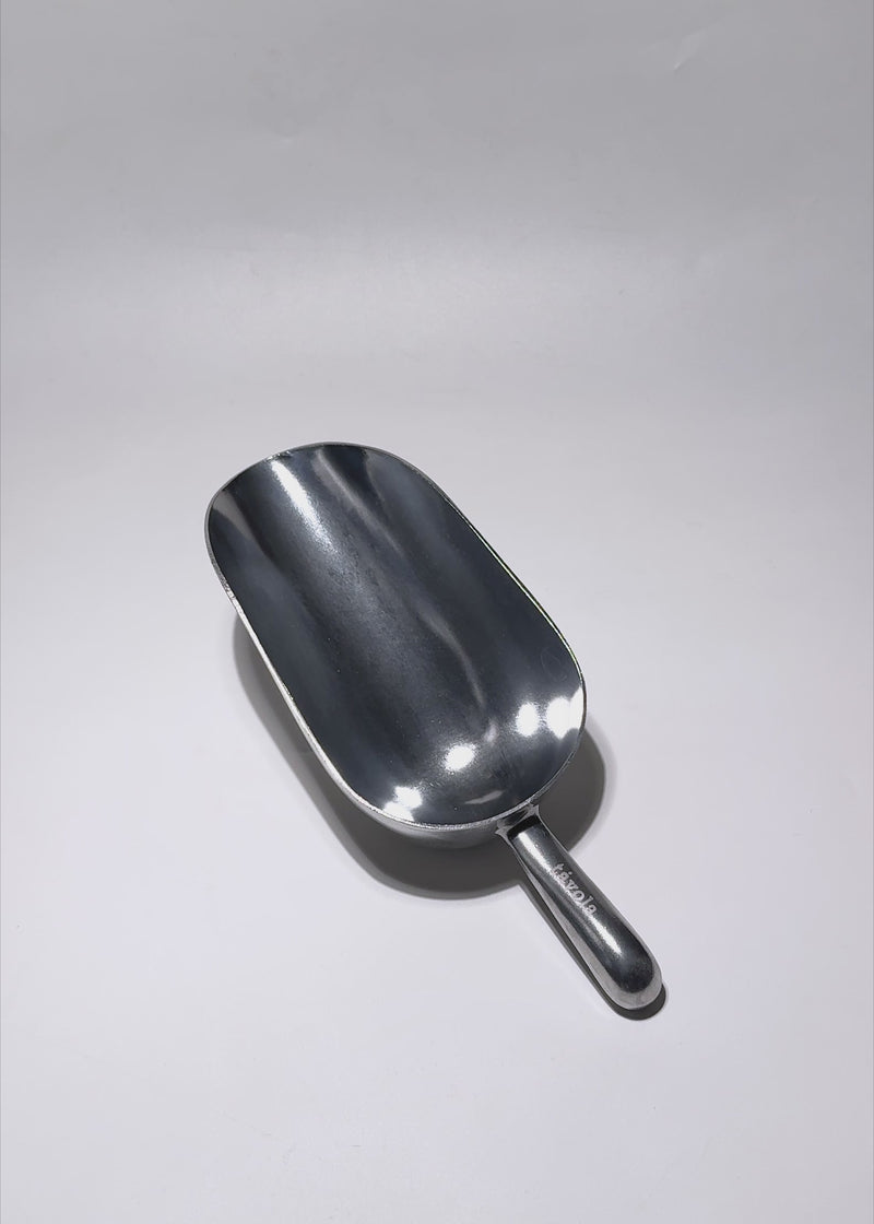 Cucharon pala dosificadora de aluminio plata 1.1 L