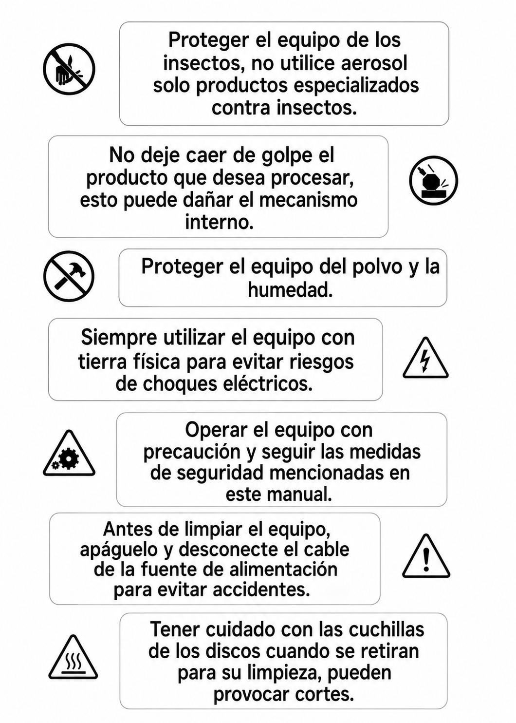compra procesador de alimentos rhino de venta solo en maha