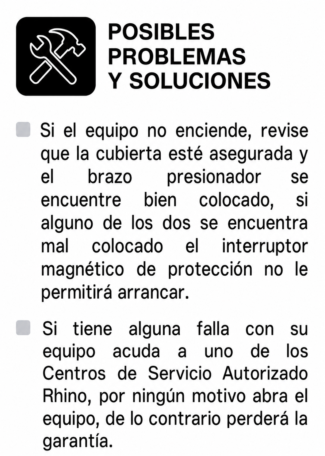 compra procesador de alimentos rhino de venta solo en maha