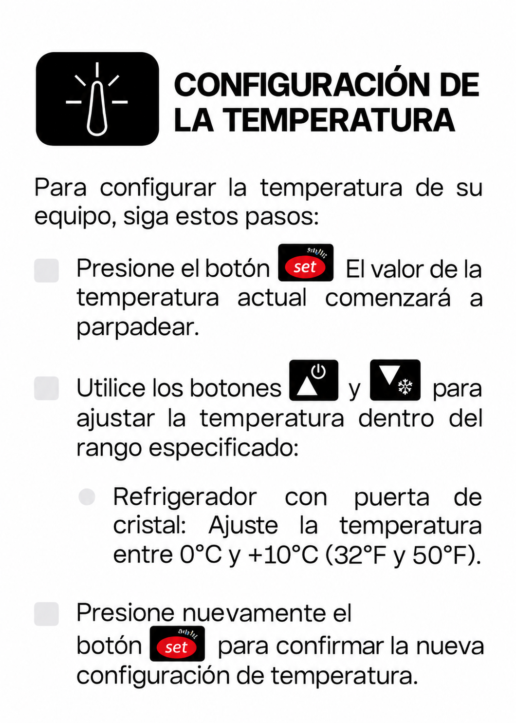 Ficha técnica y detalle de especificaciones del refrigerador vertical Rhino 13 ft³ de 211.5 L, imagen 23