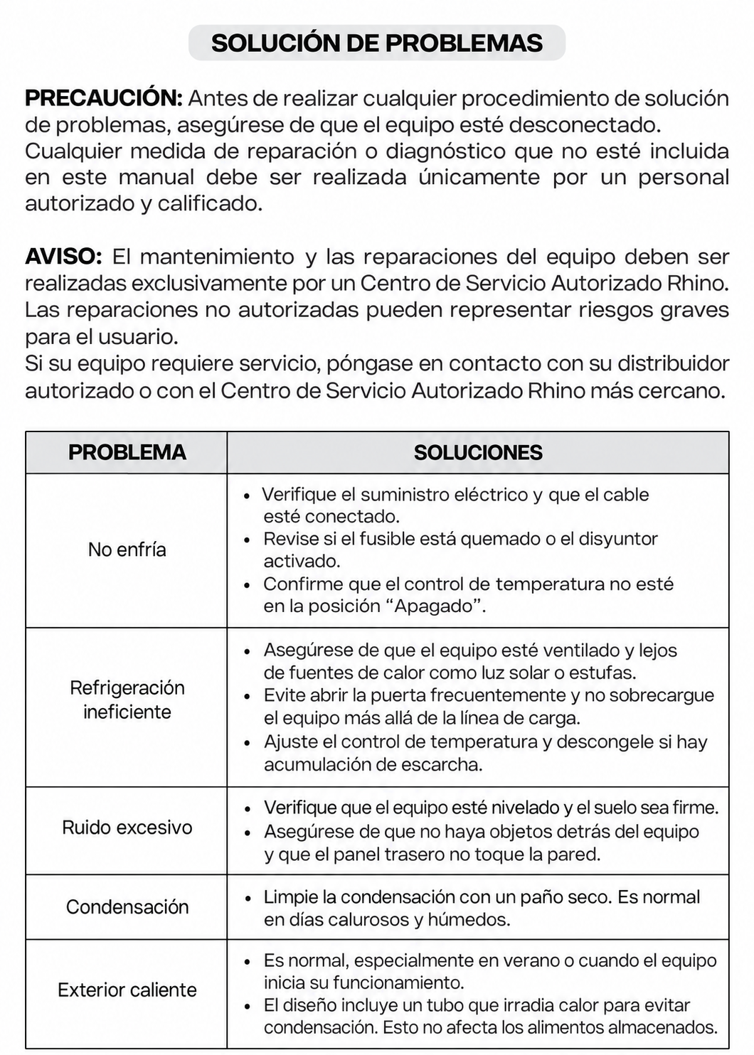 Ficha técnica y detalle de especificaciones del refrigerador vertical Rhino 13 ft³ de 211.5 L, imagen 38