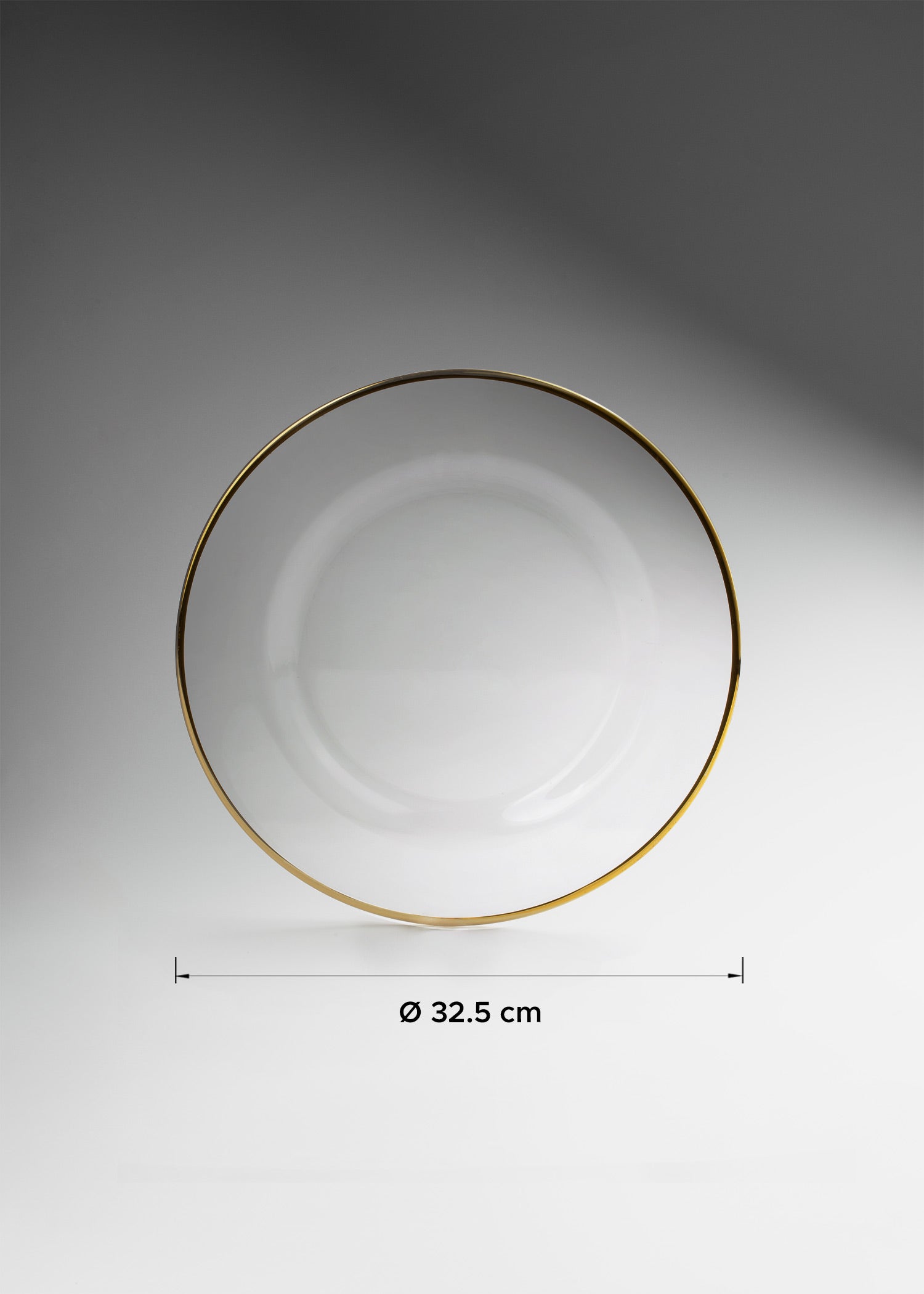 tamaño bajo plato dorado maha