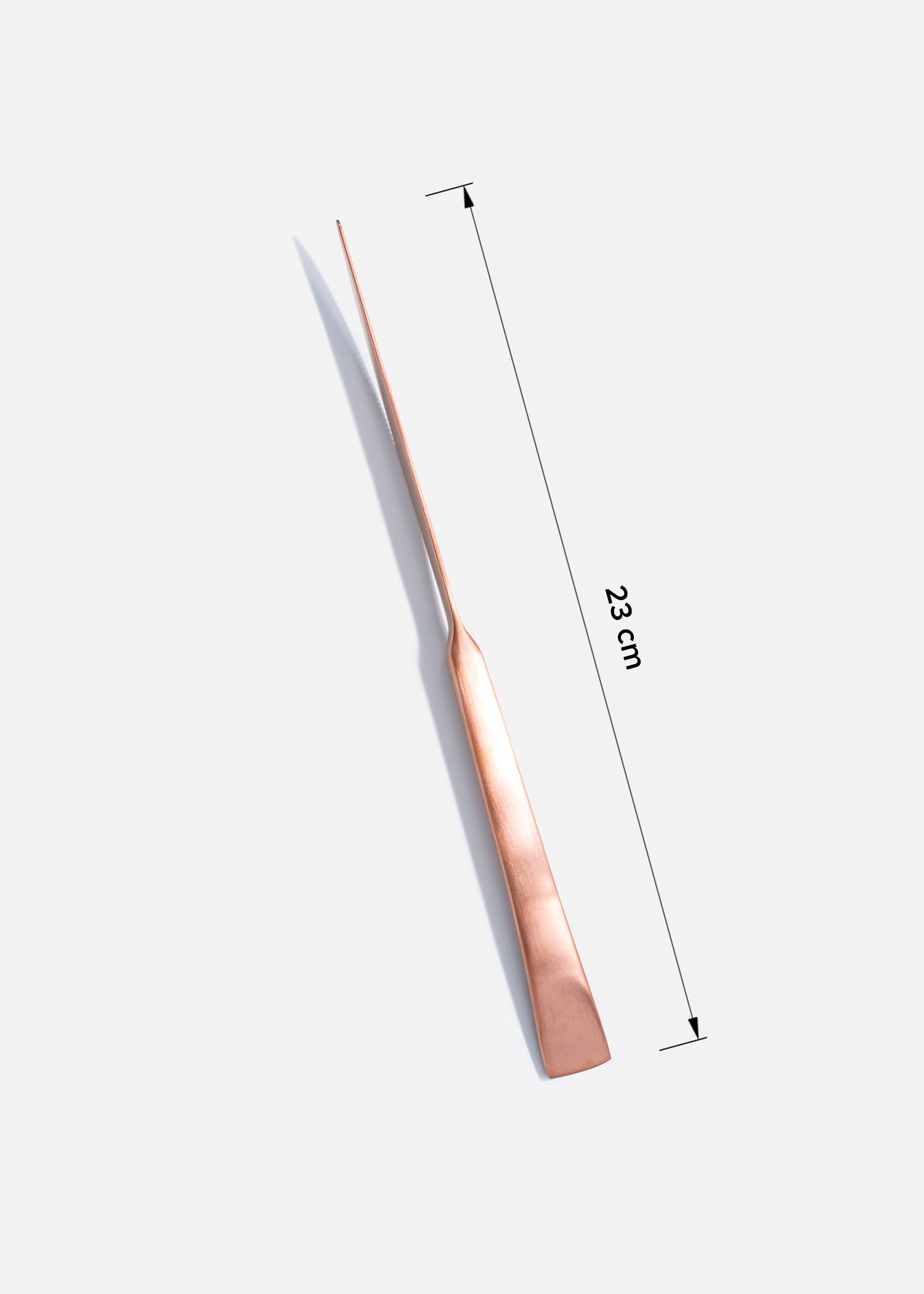 tamaño cubiertos oro rosa maha