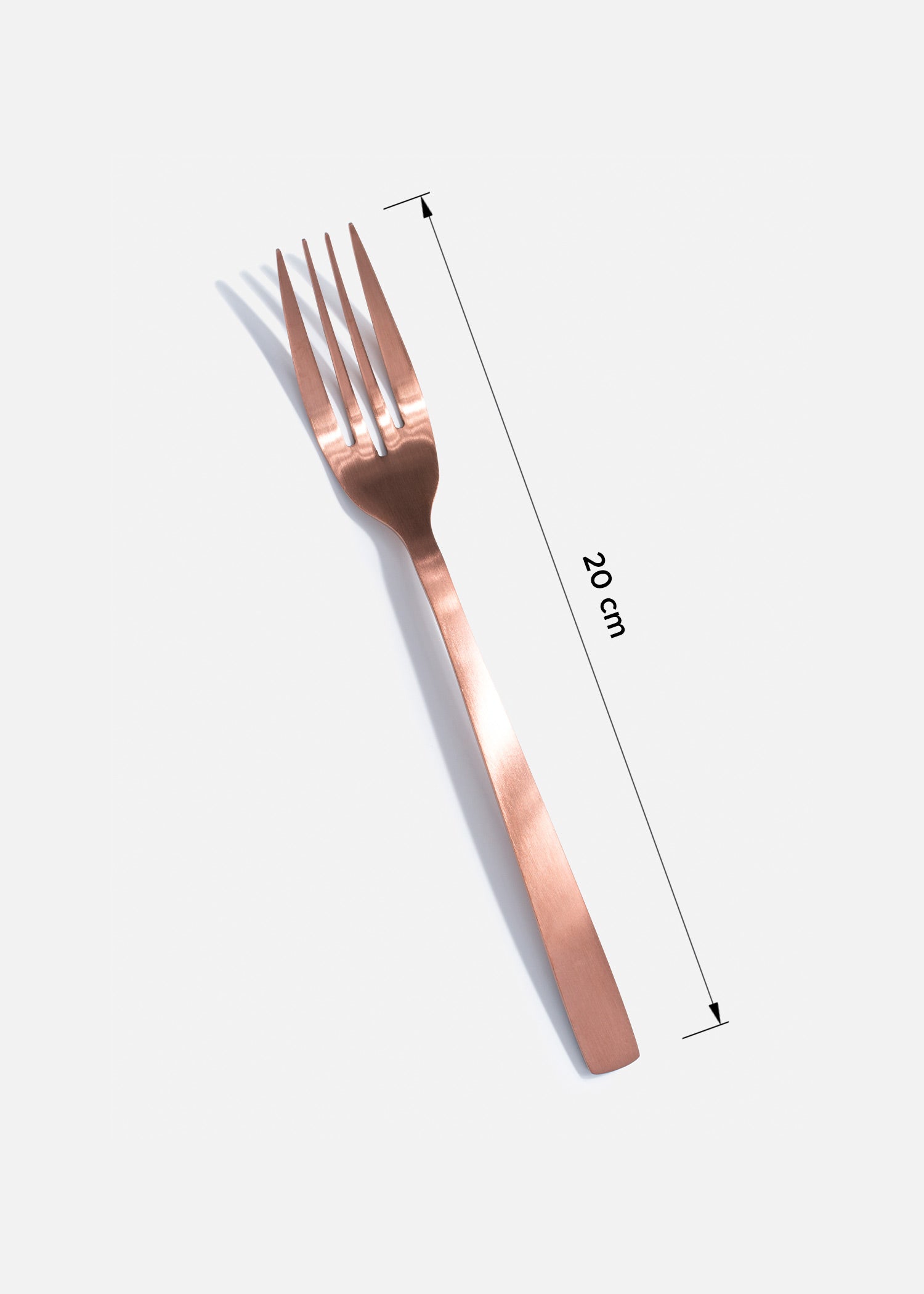 tamaño cubiertos oro rosa maha